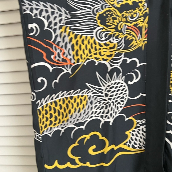 Japanese Kimono - Made in Japan - Handprinted - Size 35 - Picture 6 of 10